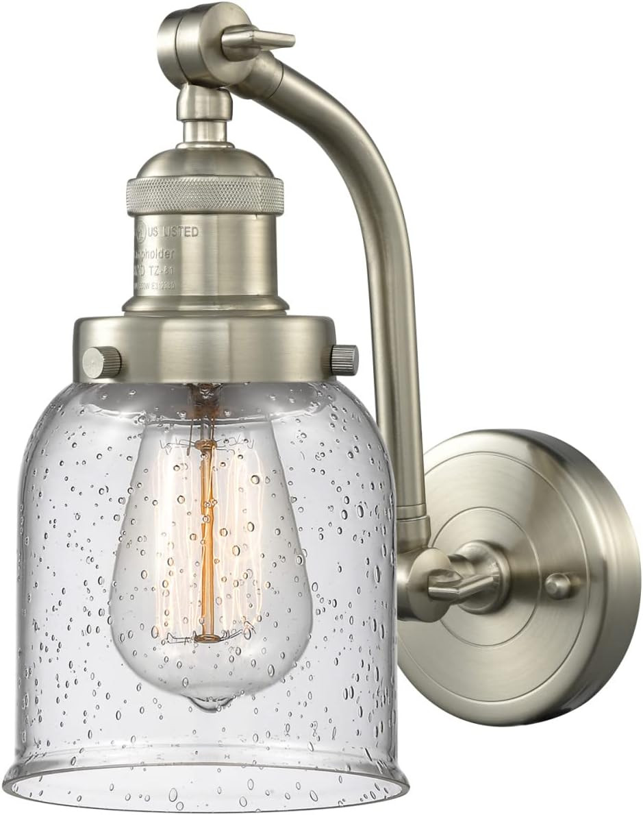 Brushed Satin Nickel 1-Light Sconce by Innovations 515-1W-SN-G54 gallery