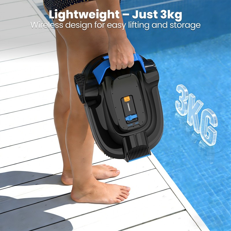 AIRROBO CP02 Automatic Robot Pool Cleaner Vacuum For Inground Pools Robotic Pro gallery