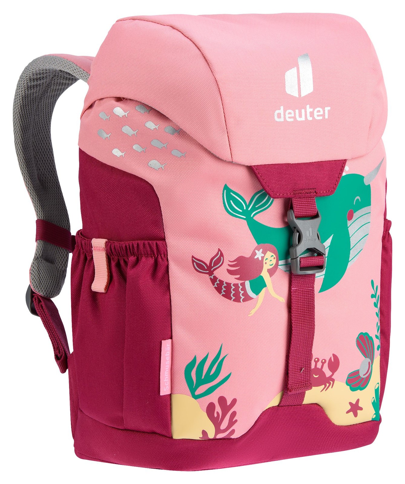 Deuter Schmusebar Kid's Hiking Backpack, Blossom/Raspberry 3