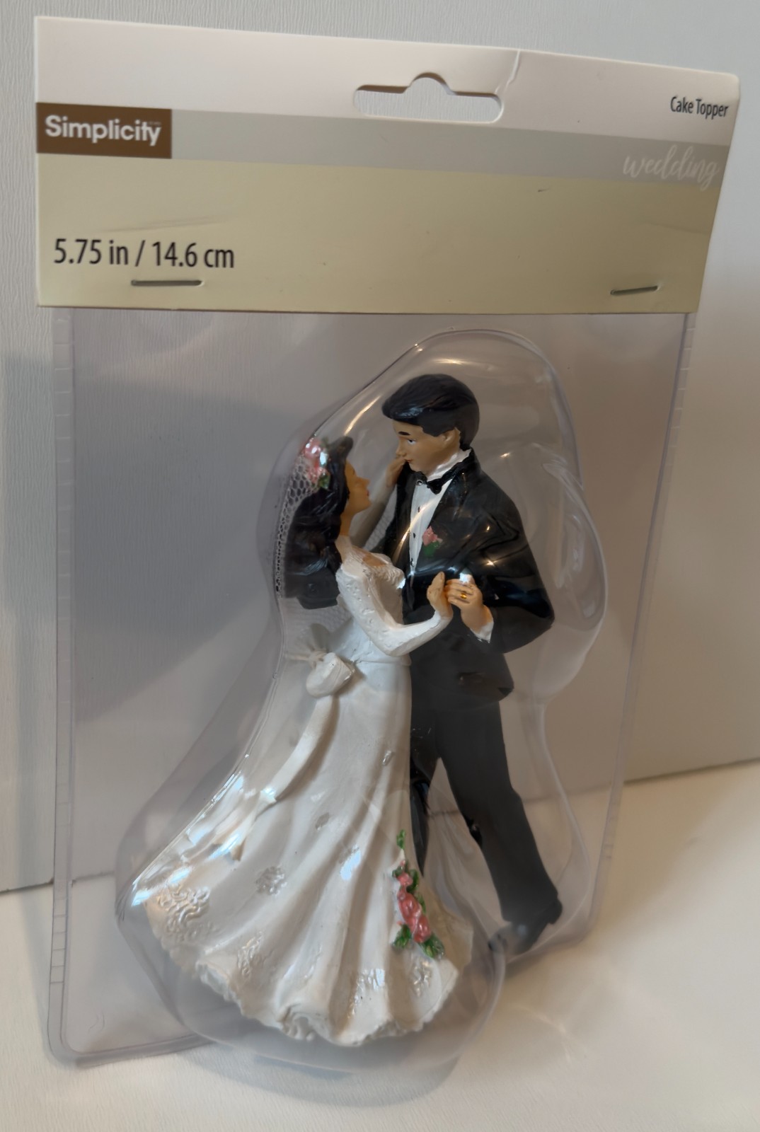 Wilton Wedding Cake Topper Bride and Groom First Dance Figurine New NIP 5.75" gallery
