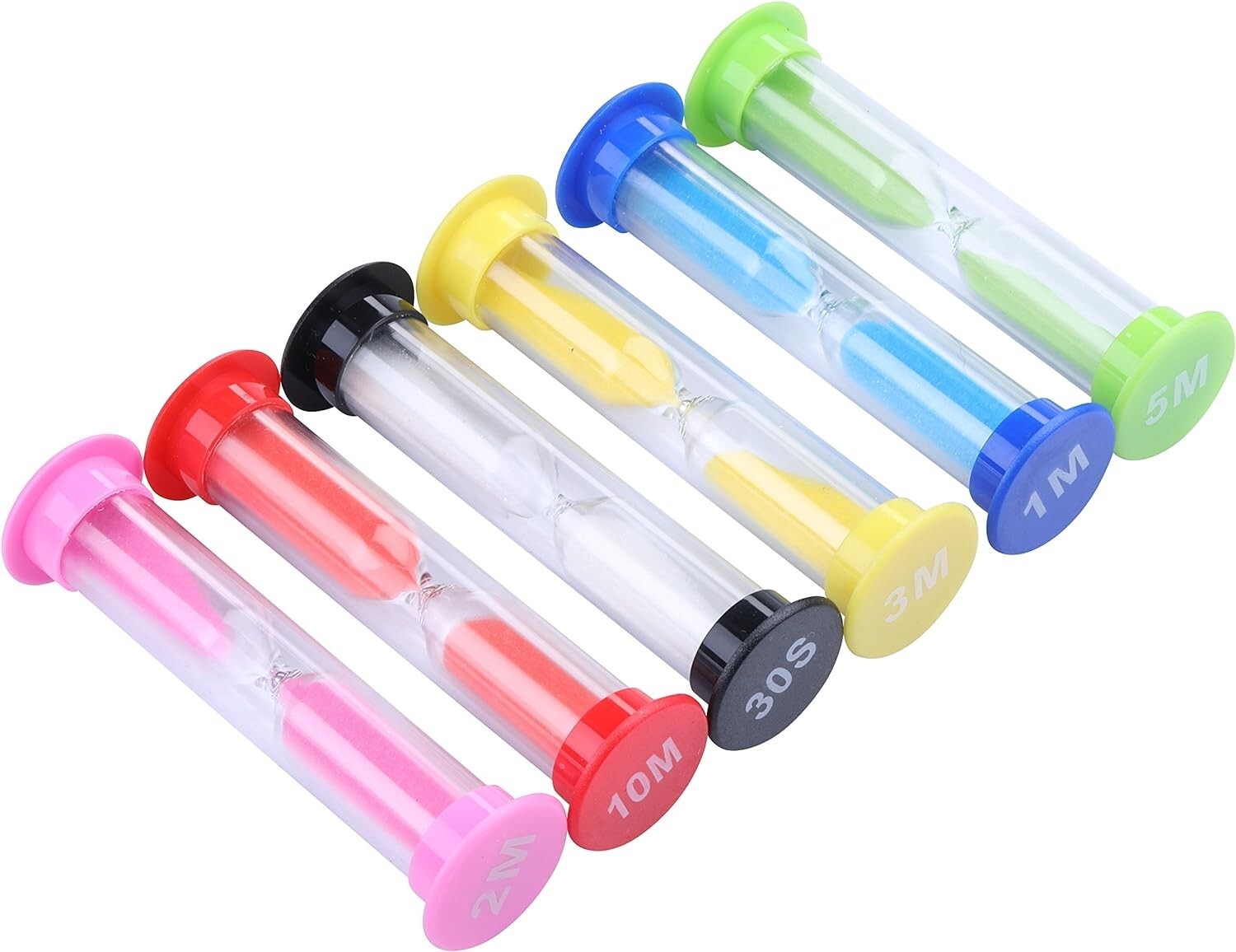 Plastic Sand Timer Sandglass Hourglass Sand Clock Timer 30 Sec, 1 Min, 2 Mins, 3 gallery