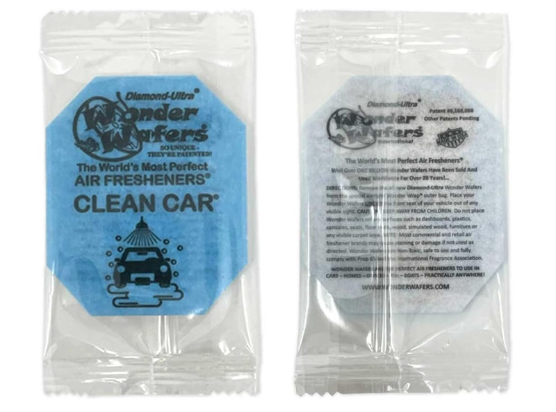 Wonder Wafers 15 CT Individually Wrapped Clean Car Air Fresheners gallery