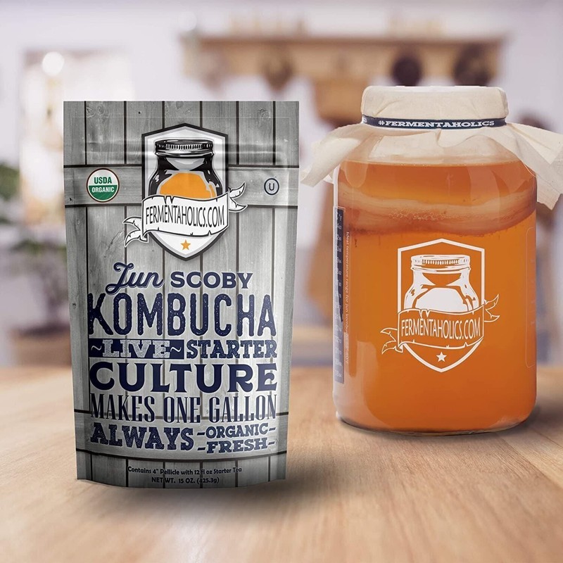 Jun Kombucha SCOBY – USDA Certified Organic Live Jun Kombucha Starter Culture gallery