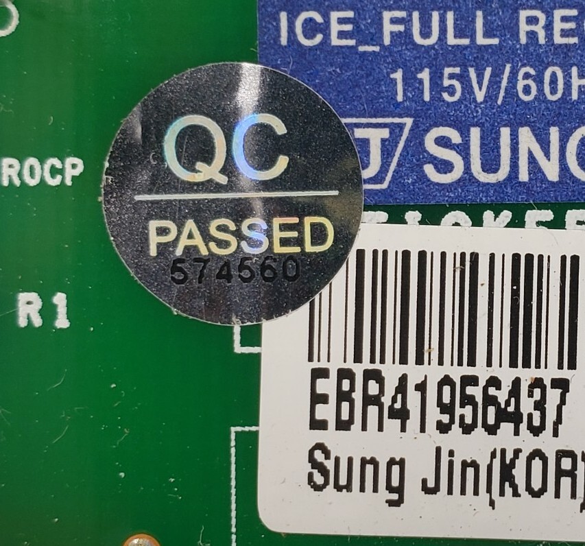 Genuine OEM LG Refrigerator Control EBR41956437 Warranty *Same Day Ship gallery