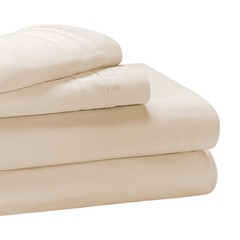 650 Thread Count 100% Egyptian Cotton Solid Bed Sheet Set