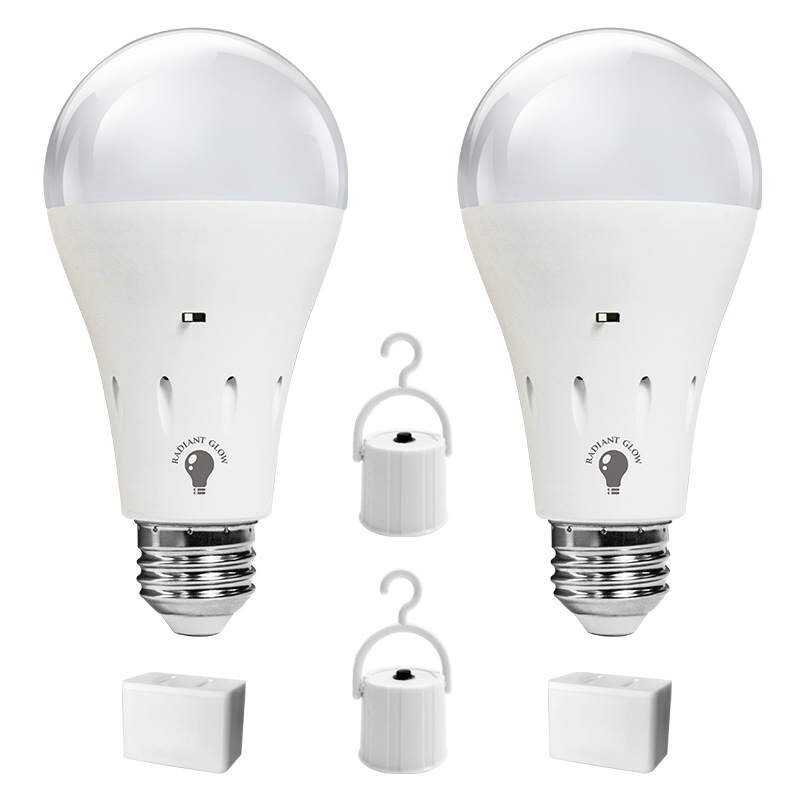 Emergency LED Rechargeable Light Bulbs By Radiant Glow, UL certified gallery