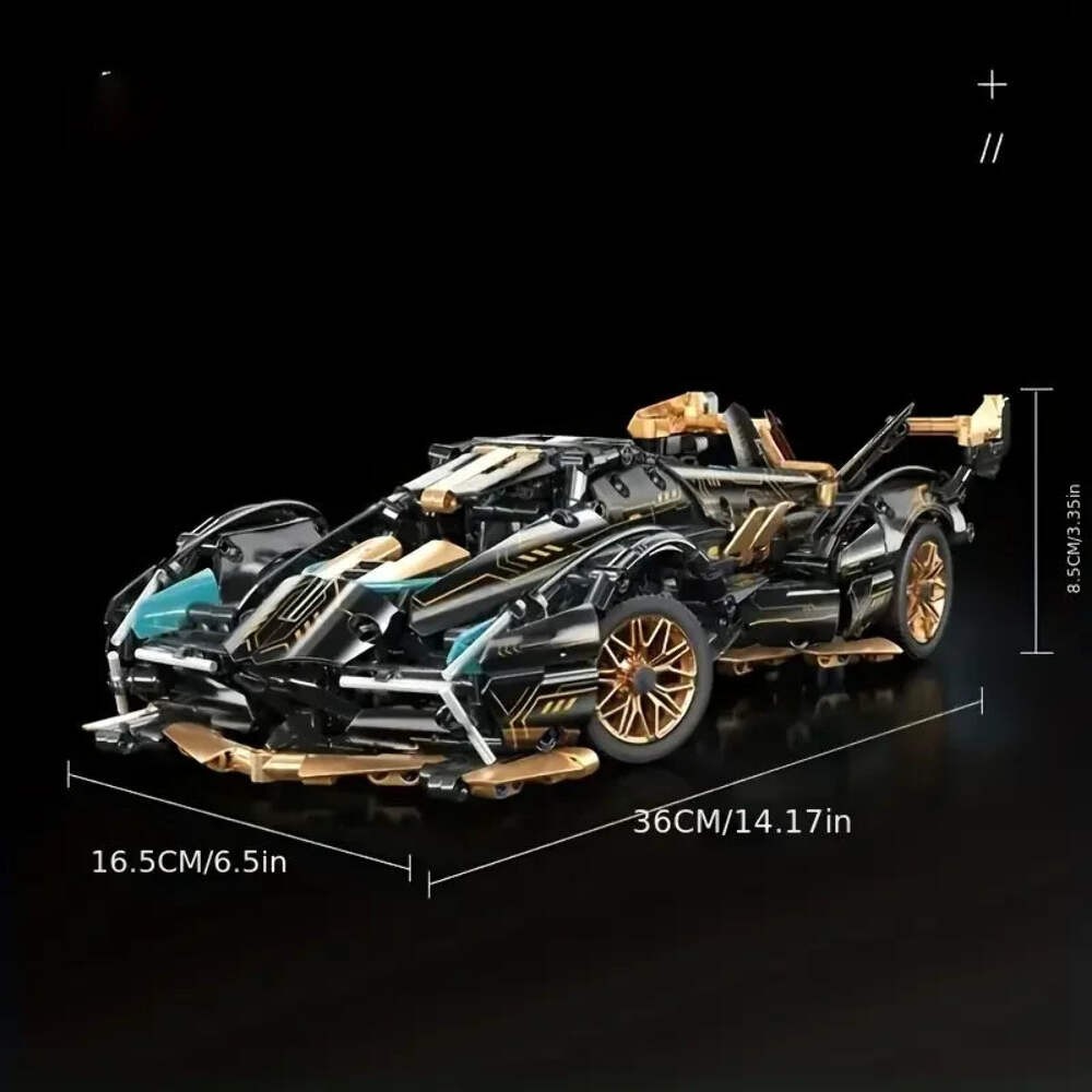 1690 Pieces, Green Racing Building Block Toys, Abs Materials, Manual Toy Buildin gallery