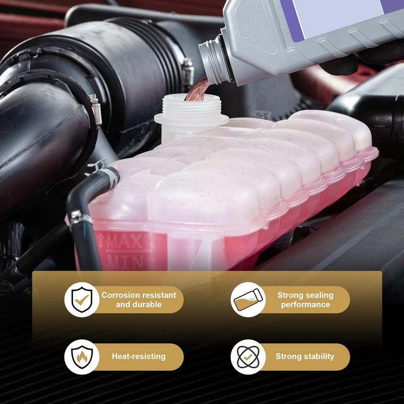 Front Engine Coolant Reservoir Replacement Ford F250 F350 Excursion 1999-2005 gallery