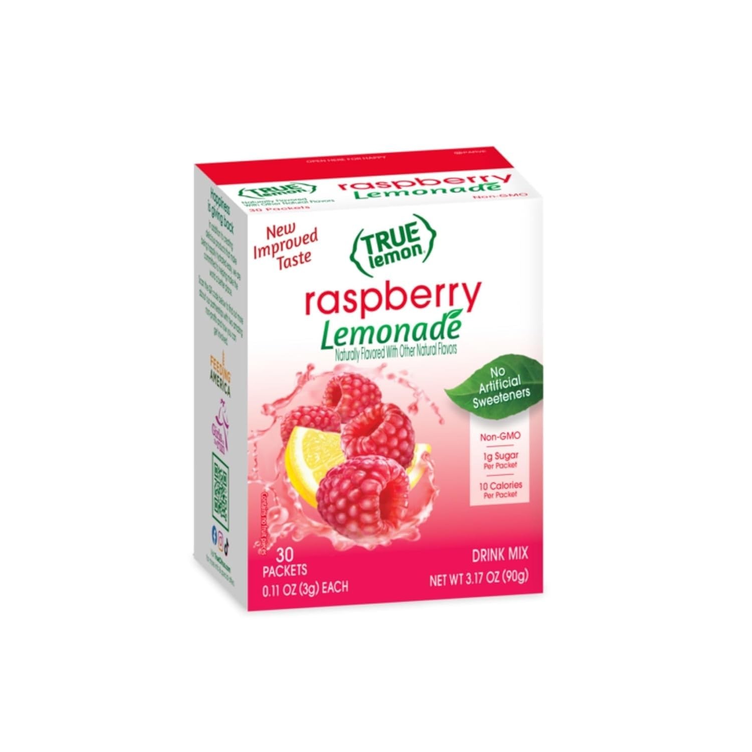 True Lemon Raspberry Lemonade 30ct (Pack of 1) - 0.11 Ounce 1), Red gallery