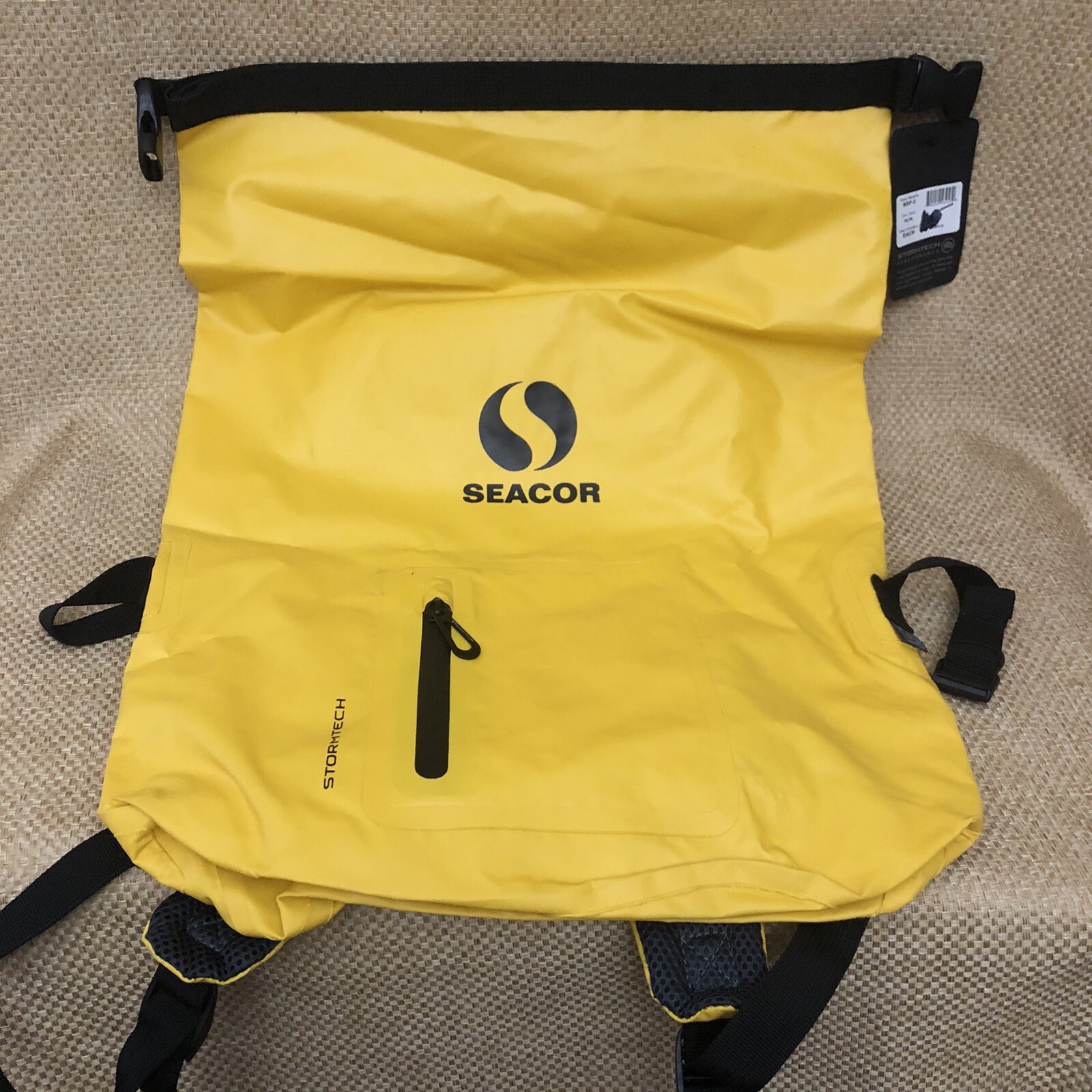 Stormtech Cascade Waterproof 20L Backpack Yellow Black  NWT WXP-2 READ