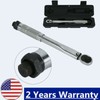 Torque Wrench Adjustable 1/4" Drive 5~25 Nm /4~18 ft/lbs Hand Tools with Box US gallery