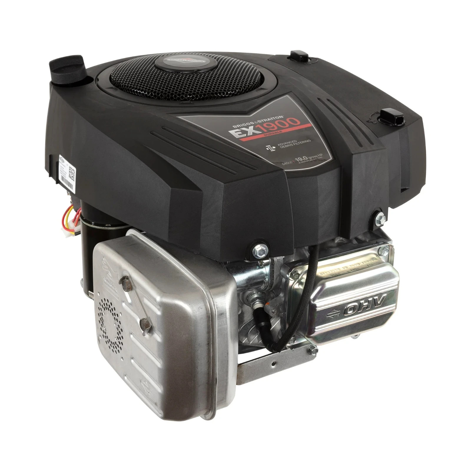 Briggs & Stratton INTEK 19 HP Electric Start Engine 1" Crank 33S877-0019-G1 gallery
