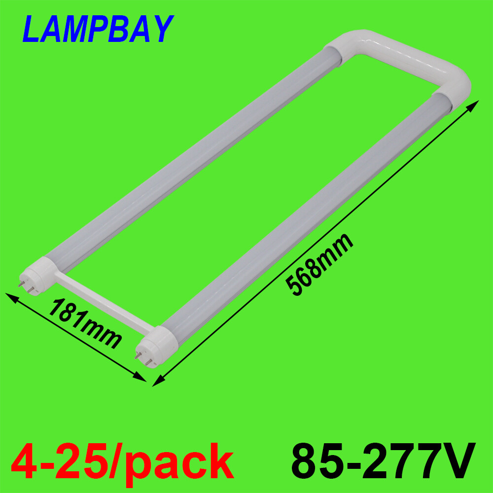 LED Tube Light U shaped 2ft 20W U Bend Retrofit Bulb fluorescent lamp 110V-277V gallery