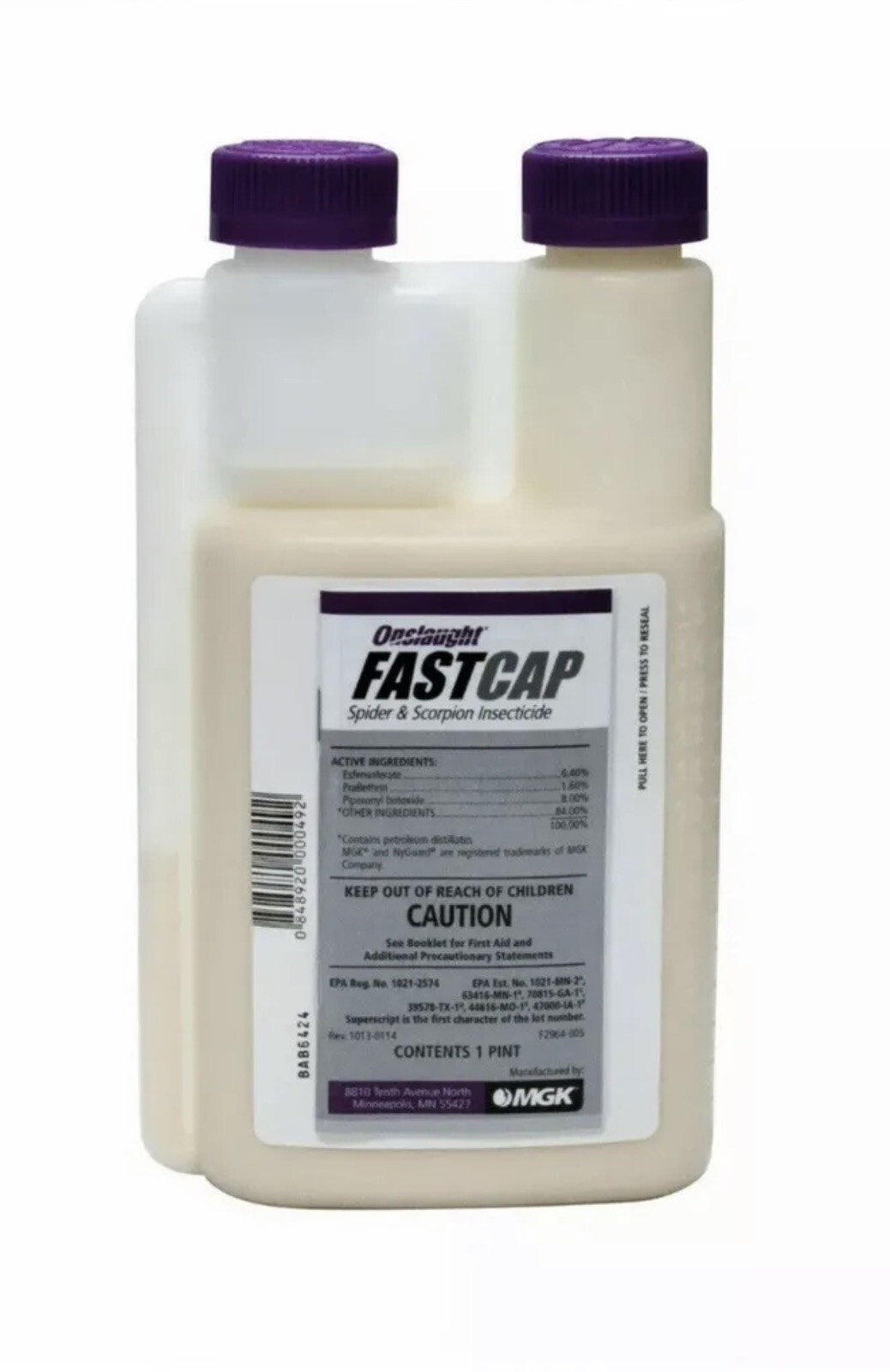Onslaught FastCap Spider and Scorpion Insecticide - MGK Insecticide Concentrates gallery