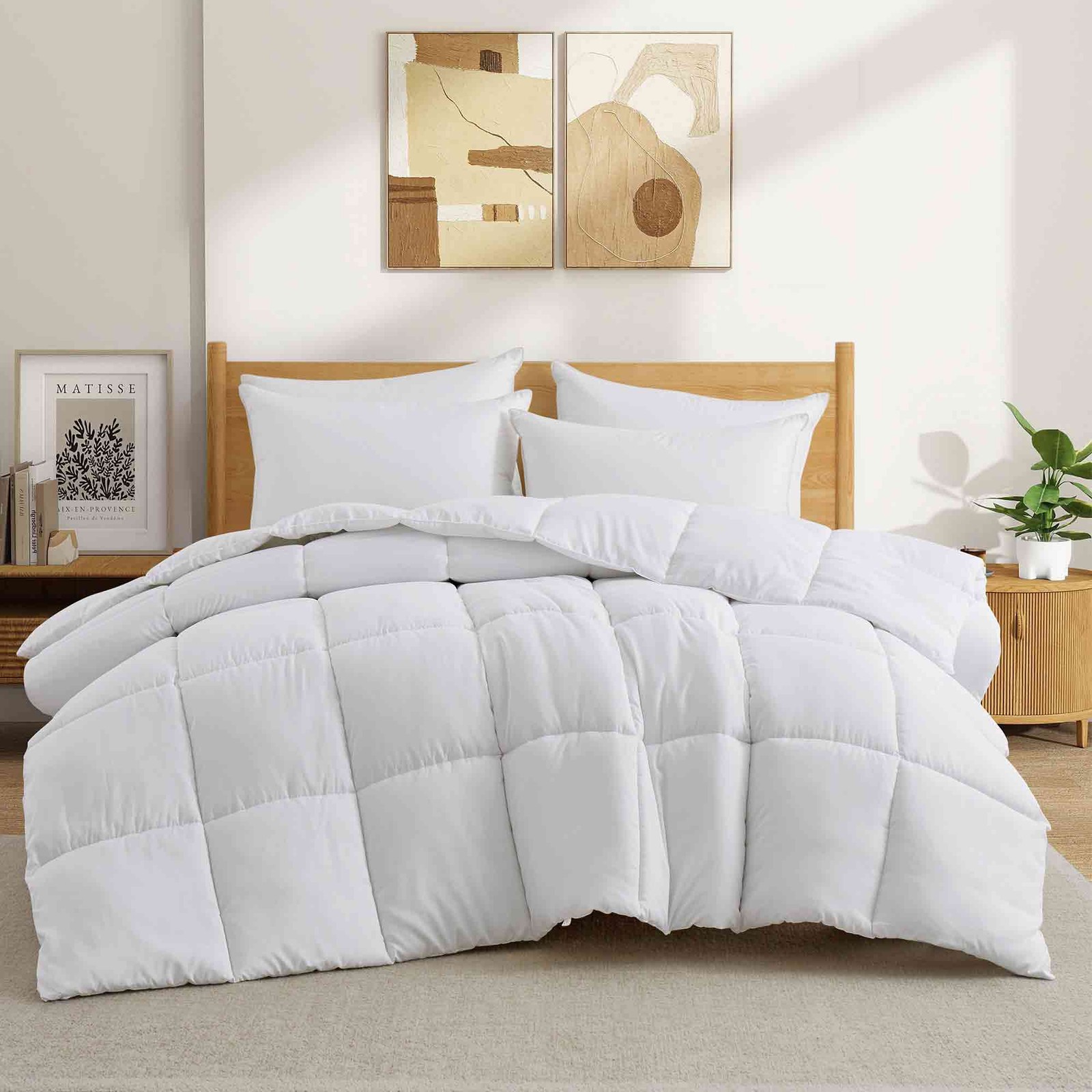 Basic Ultra Soft All Season Duvet Insert, Machine Wash gallery