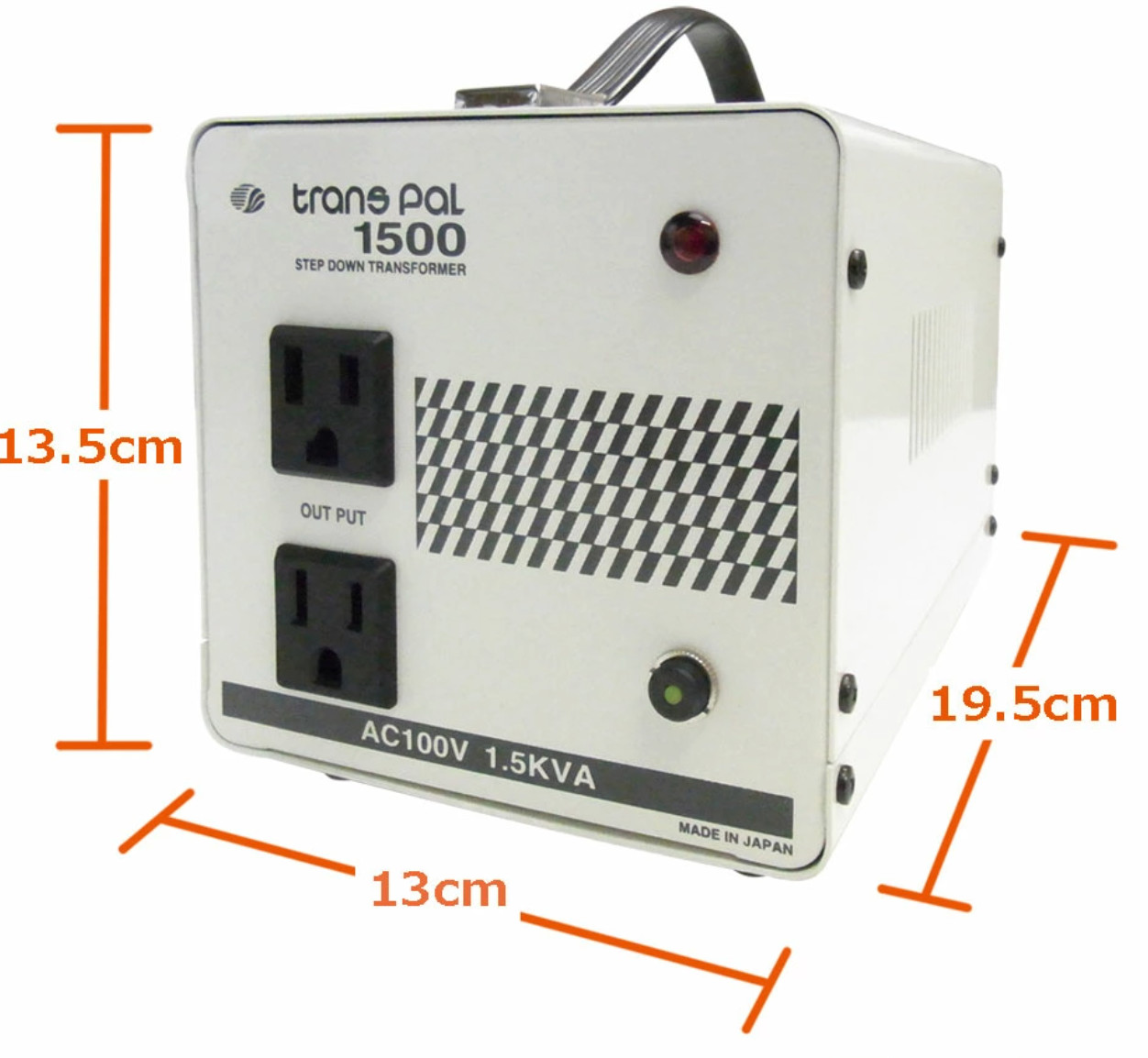 SWALLOW PAL-1500AP 1500W TOROIDAL Step Down Transformer AC110-130V to 100V gallery