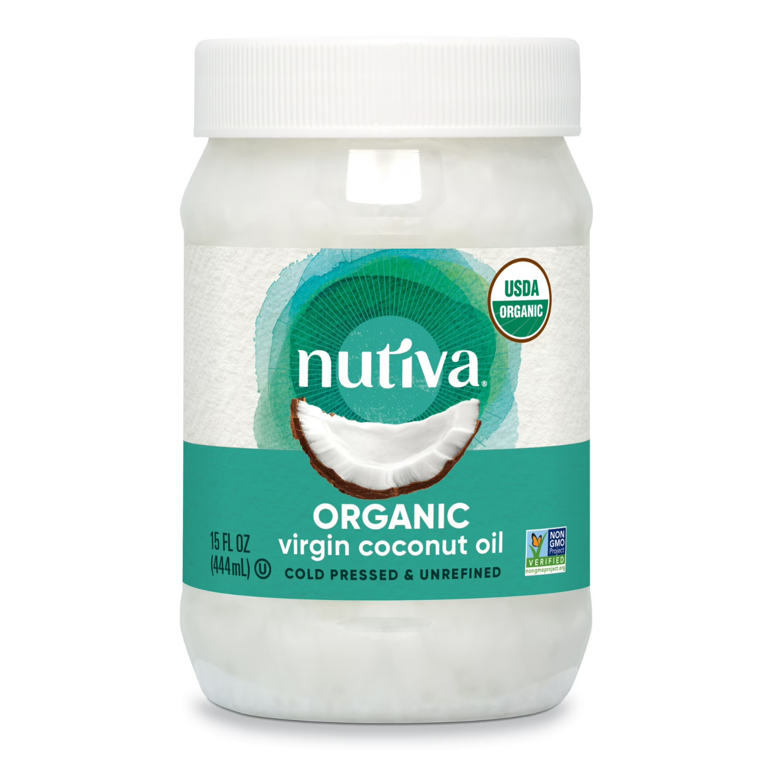 Nutiva Organic, Cold-Pressed, Unrefined, Virgin Coconut Oil from 15 Fluid Ounces gallery