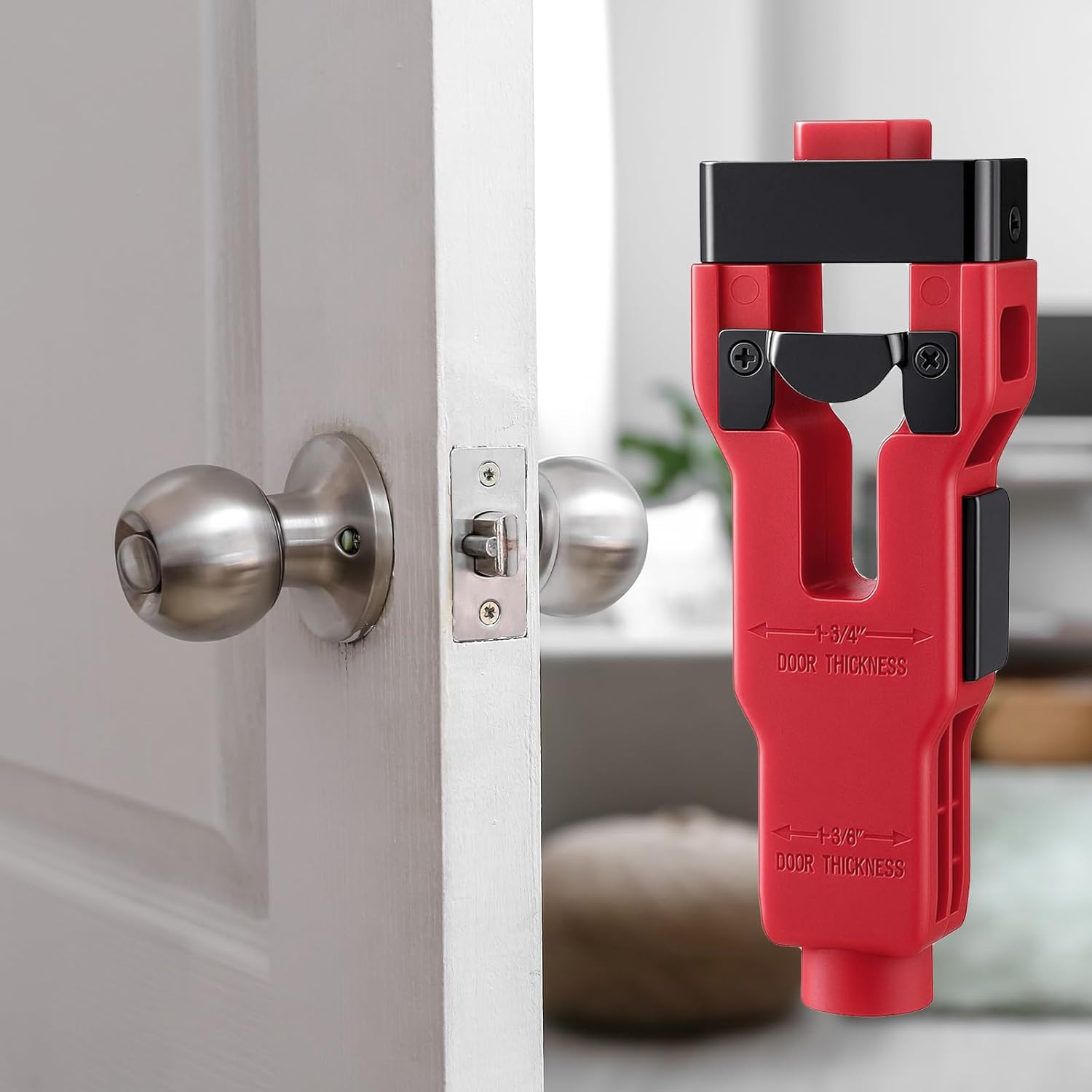 Door Latch Mortise Tool Installation Kit Precision Scoring Chiseling Fits for... gallery