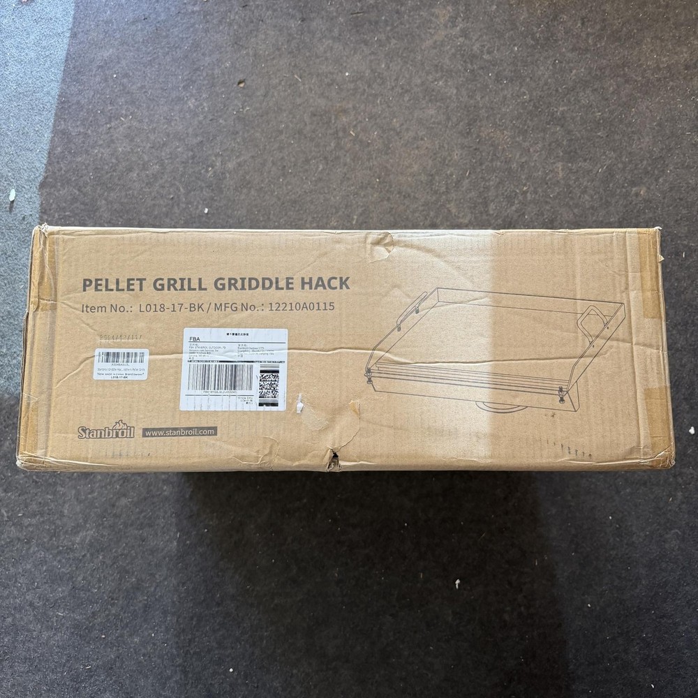 Stanbroil Griddle Hack Non-Stick Insert for Most Pellet Grills 17.4"x18.6"