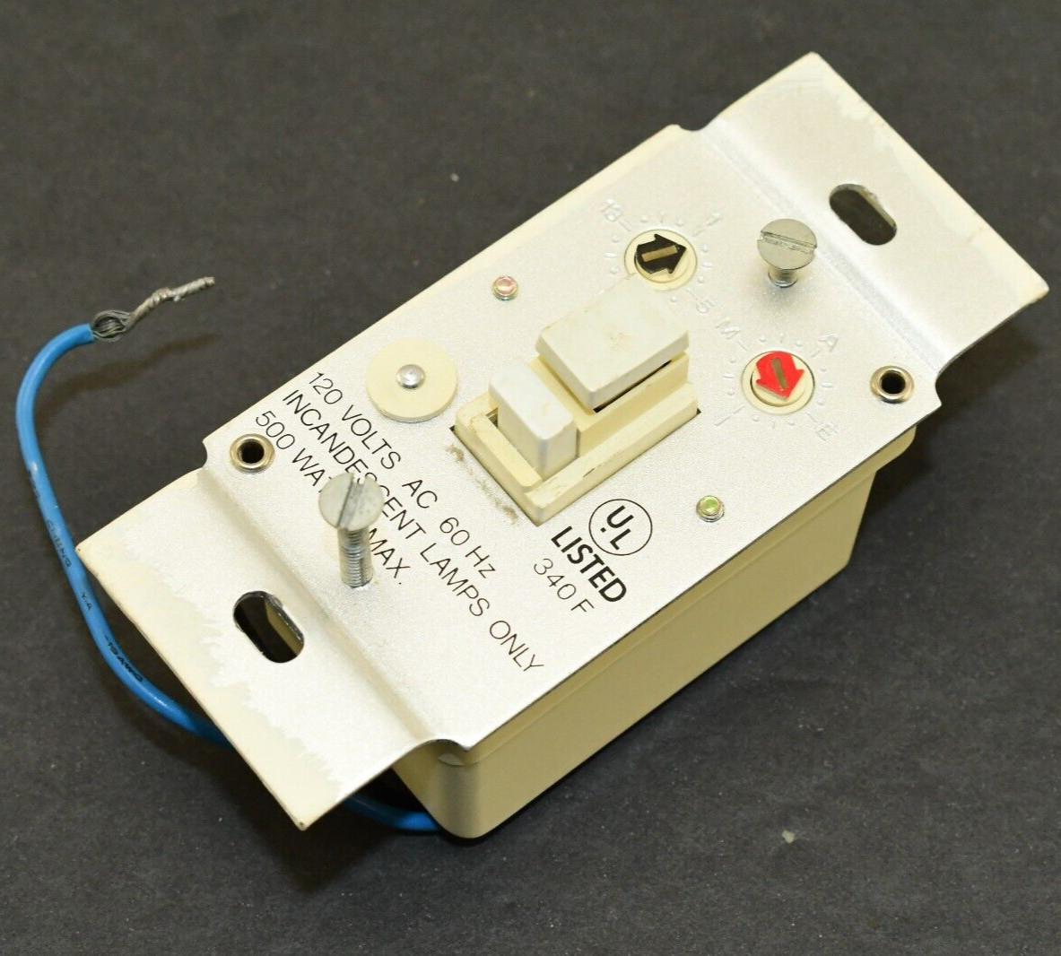 BSR X10 Remote Wall Light Switch Model No. X10-014711 120 Volts AC 60Hz USA gallery