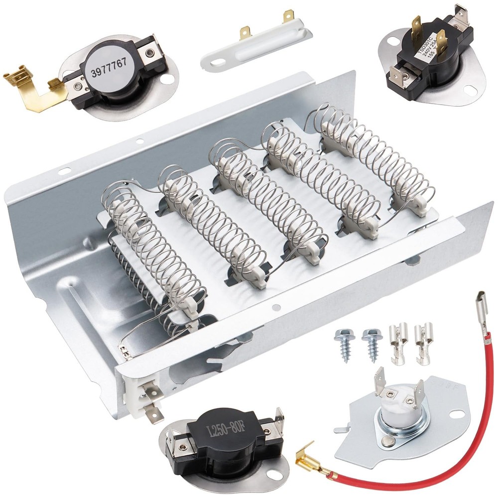 Whirlpool Dryer Heating Element Kit WED5300VW0 WED5000VQ0 New 5400W 240V