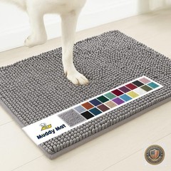 Water Absorbent Door Mat Indoor Microfiber Quick Dry Chenille Entryway Rug