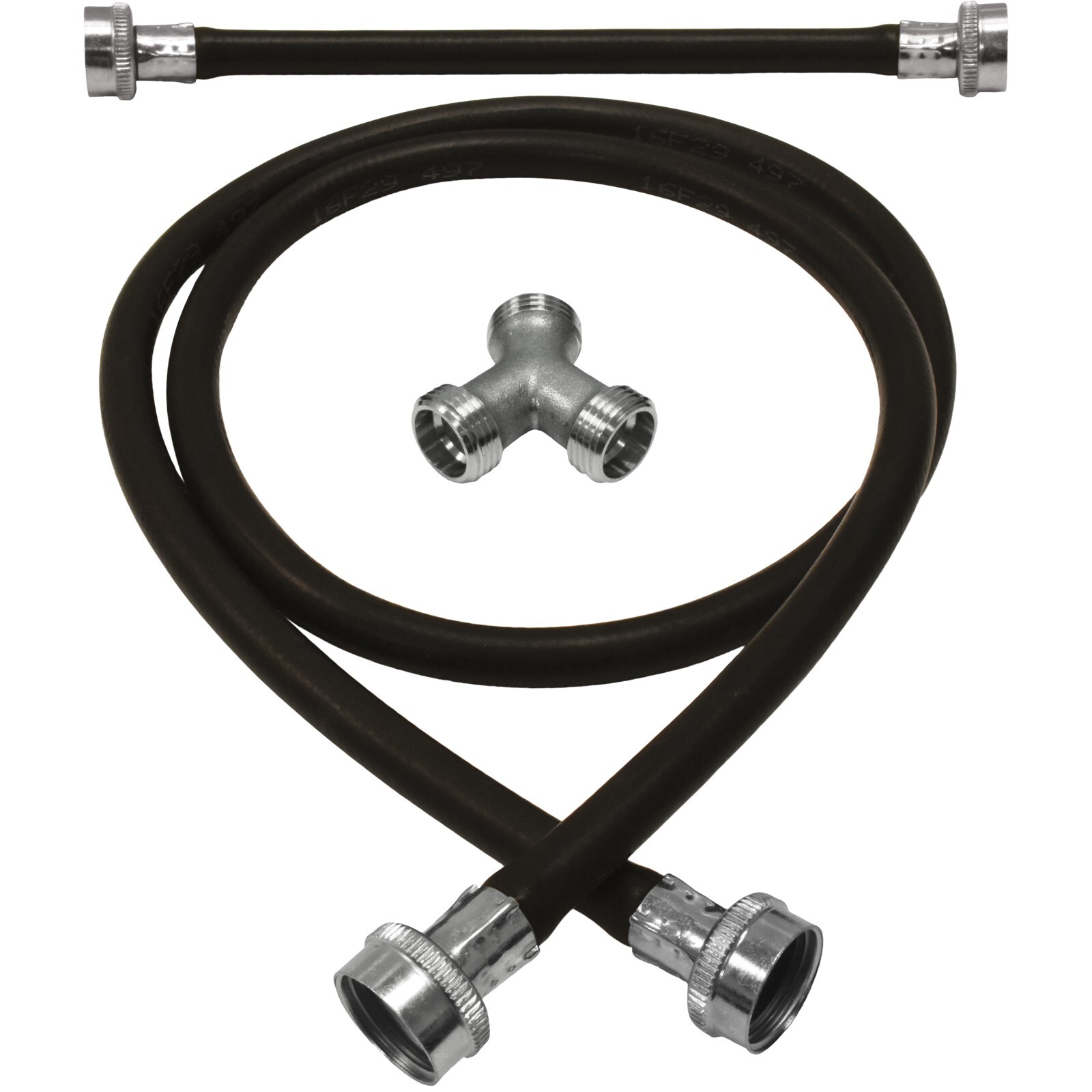 Kenmore 59029 5 Ft. Steam Dryer Hose Kit Rubber Fill Hoses 5ft+2ft+Y Connector gallery