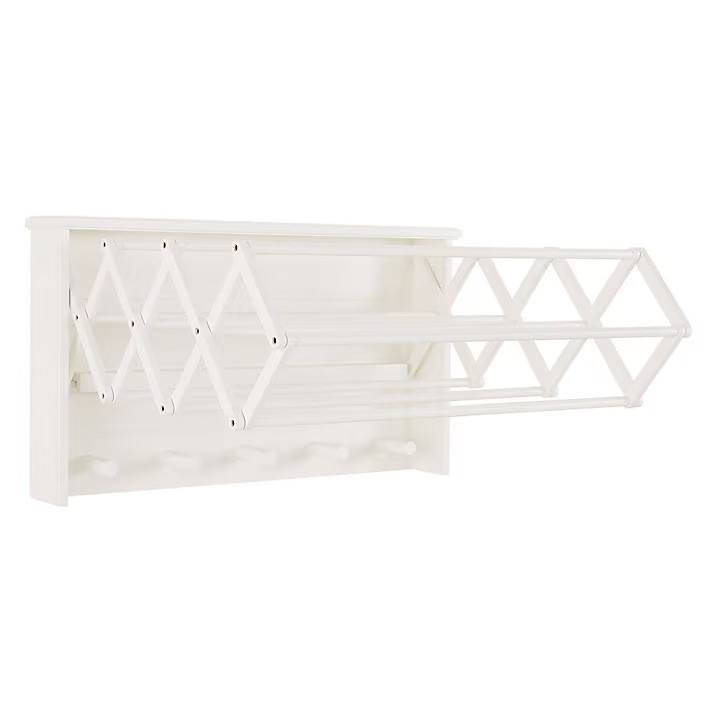 Ballard Designs Mae Drying Rack Foldable Laundry Clothes Drying Stand Rack gallery
