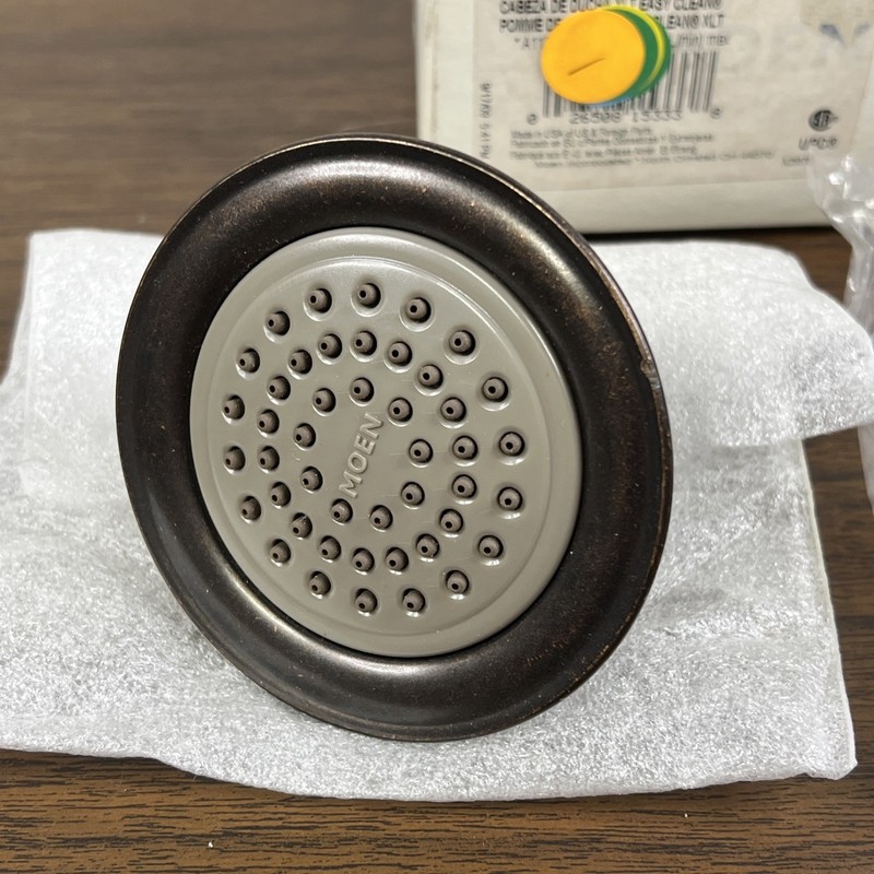 Moen 6303ORB One-Function 3 1/2" Diameter Standard Full Spray 2.5 GPm ⚠️READ gallery