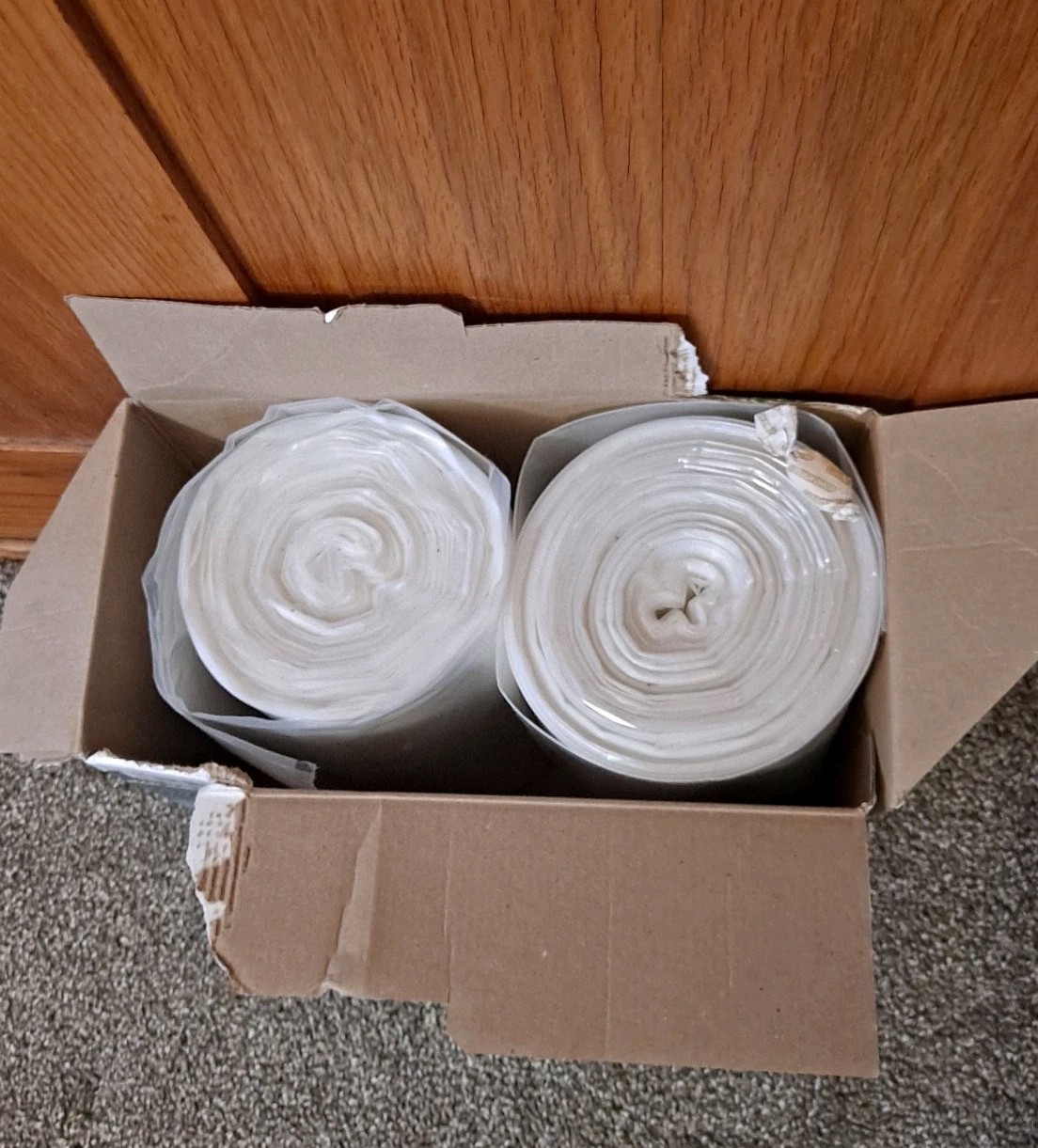 45 Gal. Clear Trash Bag 50-75 Bags (Exact Number Uncertain) gallery