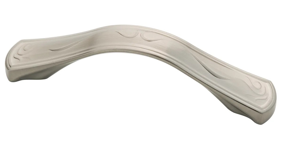 (12-Pack) 3" or 3-3/4" Dual Mount Venue Vignette Pull Satin Nickel gallery