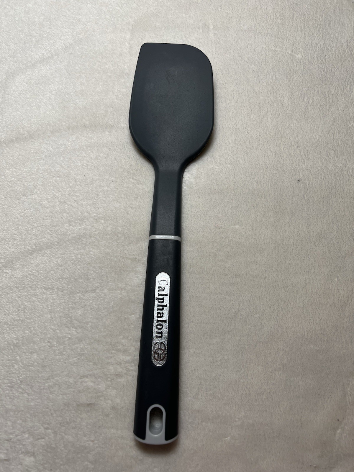 Calphalon Gray Plastic Spatula Cooking Utensil Solid Handle Single Item 0570417 gallery
