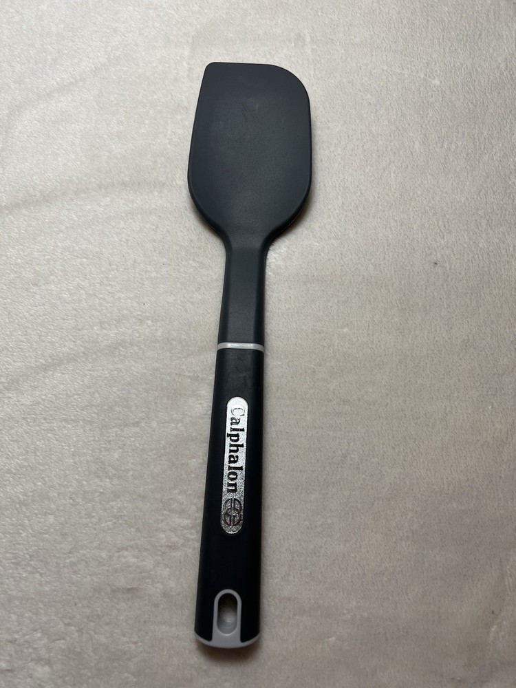 Calphalon Gray Plastic Spatula Cooking Utensil Solid Handle Single Item 0570417