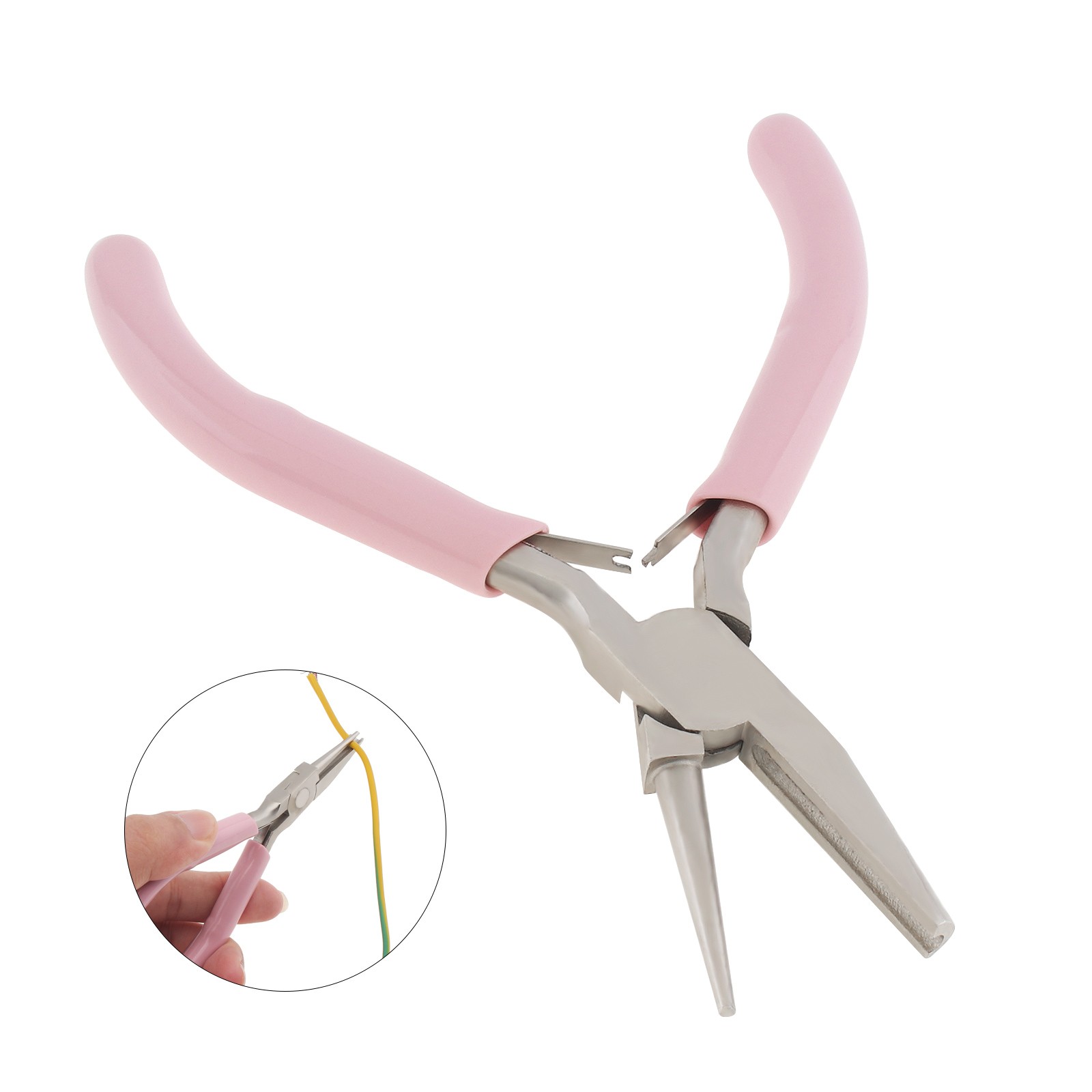 5 Inch Wire Looping Pliers Round Nose Pliers Winding Tool For DIY Jewelry Making gallery
