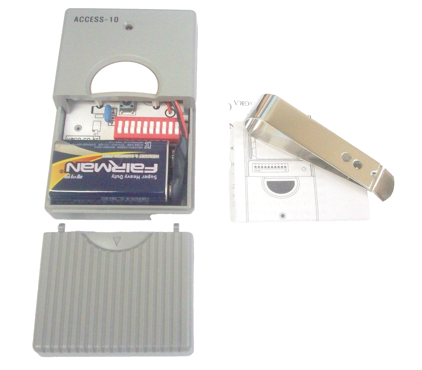NEW 10 Pin Digit Remote Control Garage Gate Door Opener Transmitter Access-10 gallery