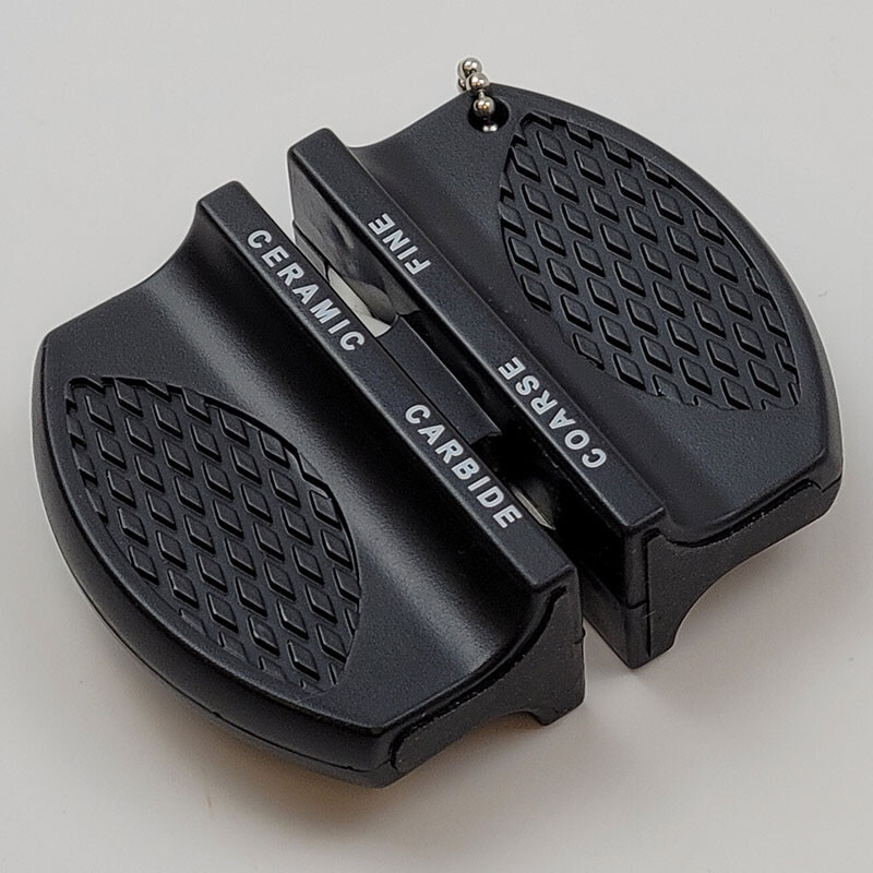 Pull Through 2-Step Ceramic and Carbide Knife Sharpener gallery