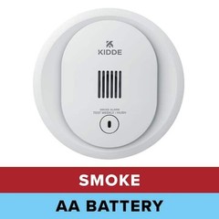 Kidde Compact 4 in. Battery Smoke Detector Alarm Photoelectric Sensor 10SDR