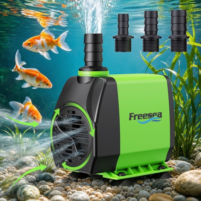 800GPH Circulating Pond Pump: 3- Durable Operation gallery