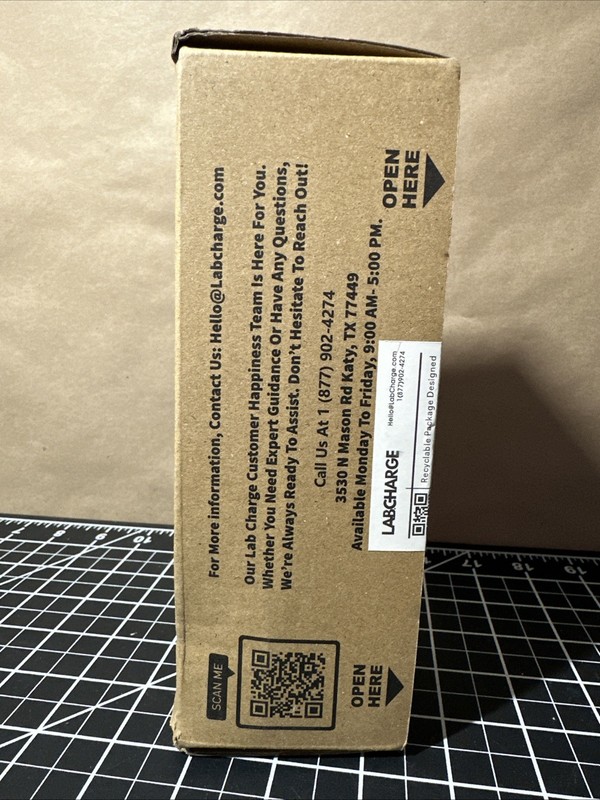 NIB LabCharge Compact Ionic Air Purifier 1611K Covers 250 Sq Ft gallery