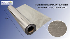 Super R Plus Radiant Barrier Insulation, 1000 sq. ft, 48″ x 250ft