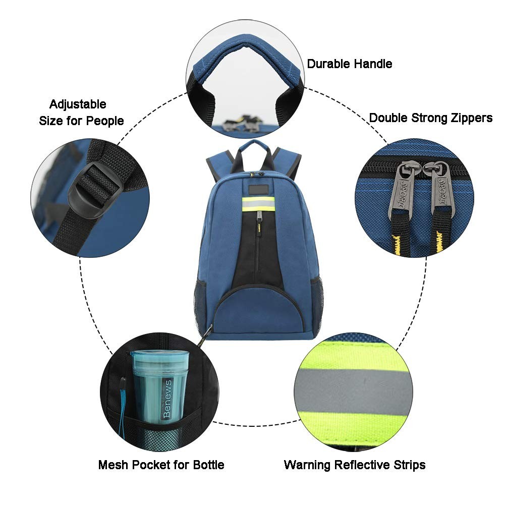 QEES Tool Backpack,Heavy Duty 1680D Oxford Cloth Tool Backpack For Men,HAVC Tool gallery