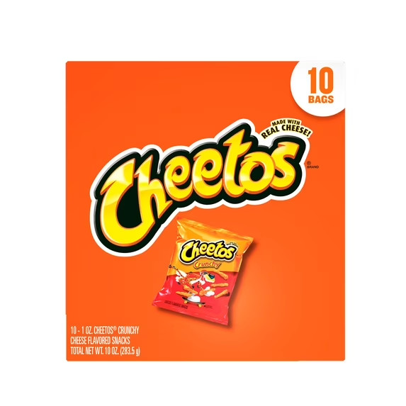 Cheetos Crunchy Cheese Flavored Snacks, 1 oz 10 Count Free Shipping gallery