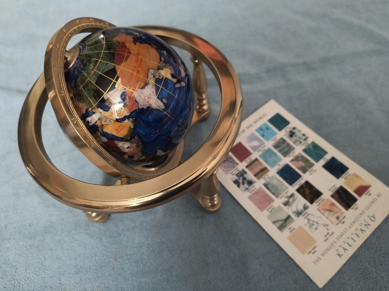 Alexander Kalifano Gemstone Globe gallery