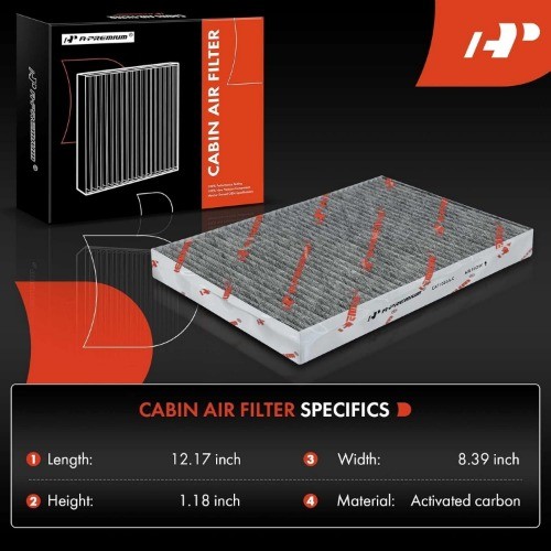 Cabin Air Filter with Activated Carbon Compatible with Charger 2006-2010, Challe gallery