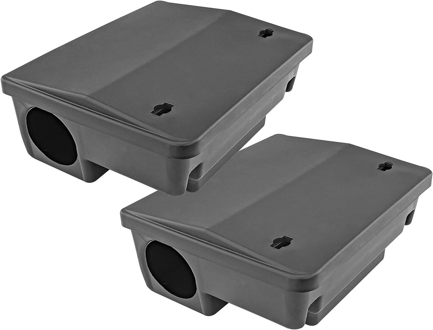 Rodent Control Boxes 2 Pack Child Pet Safe Mice Bait Stations Mouse Traps 2 Pack gallery