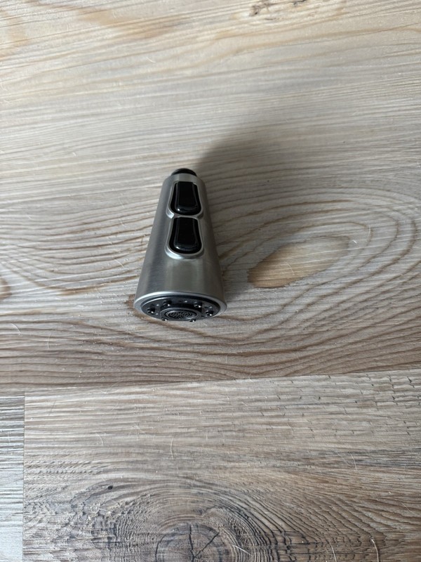Pull Down Kitchen Faucet Sprayer Head Replacement Part - Brushed Nickel Silver gallery