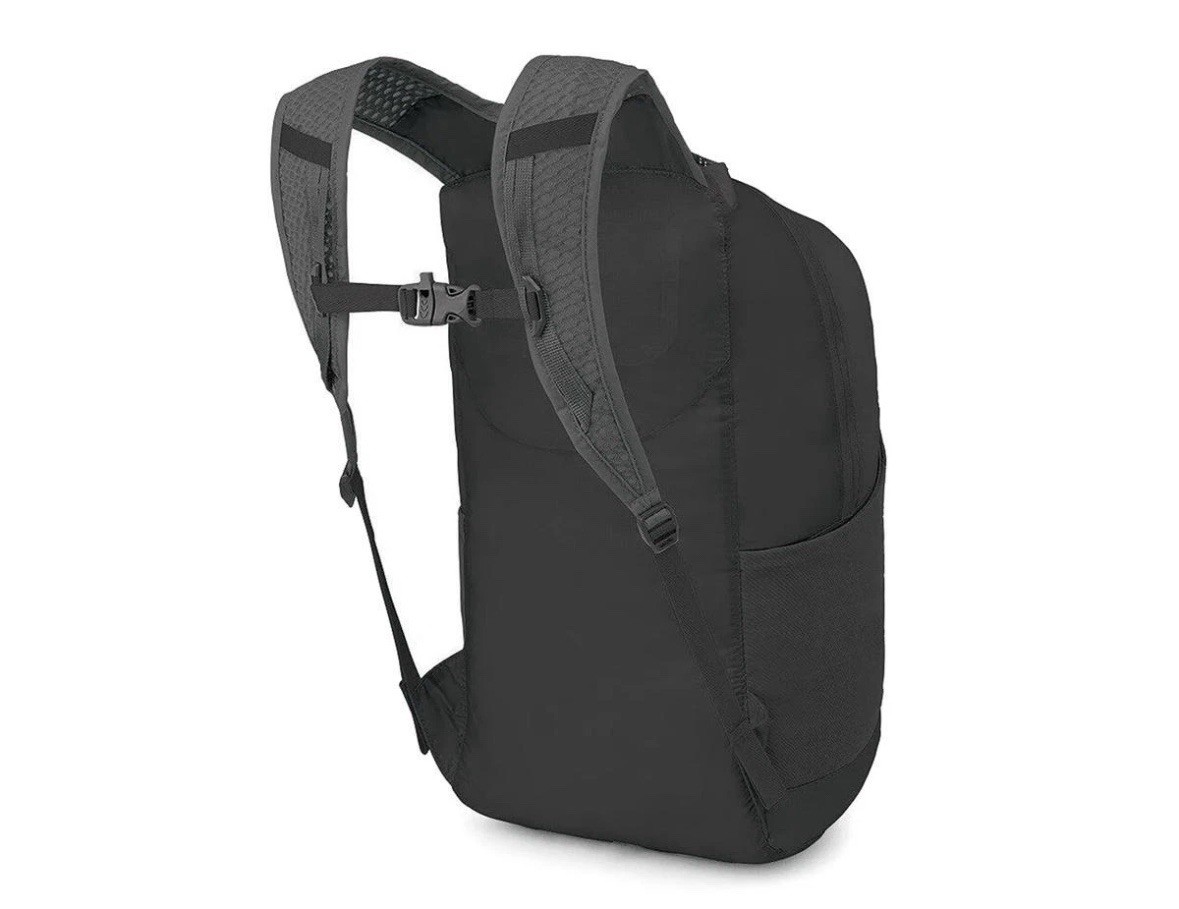 Osprey 18-Liter Ultralight Stuff Backpack with Dual Stretch Side Pockets, Black 2