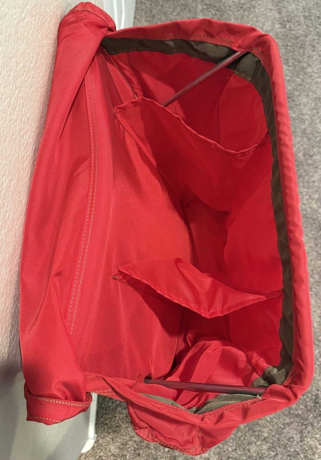Vintage Multi Pocketed KELTY Red External Frame Backpack 3