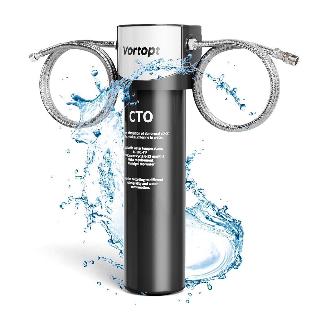 Under Sink Water Filter System,NSF/ANSI 42 Certified Water Purifier,28000 Gal...