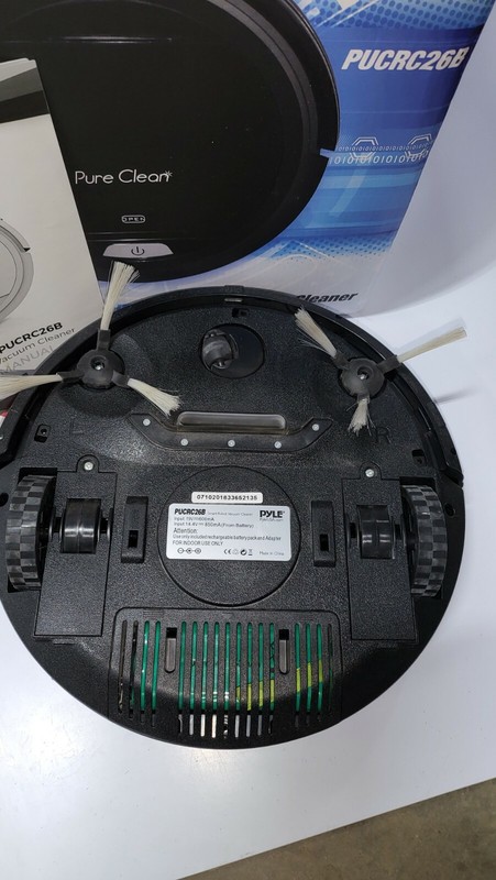Pyle PUCRC26B PureClean Smart Automatic Robot Powerful Vacuum Cleaner FOR PARTS! gallery